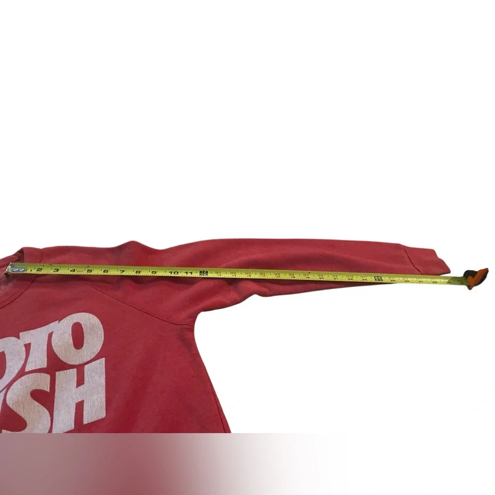 Alternative Earth Red Sweatshirt with White Graphic - Photo Finish - Picture 6 of 7